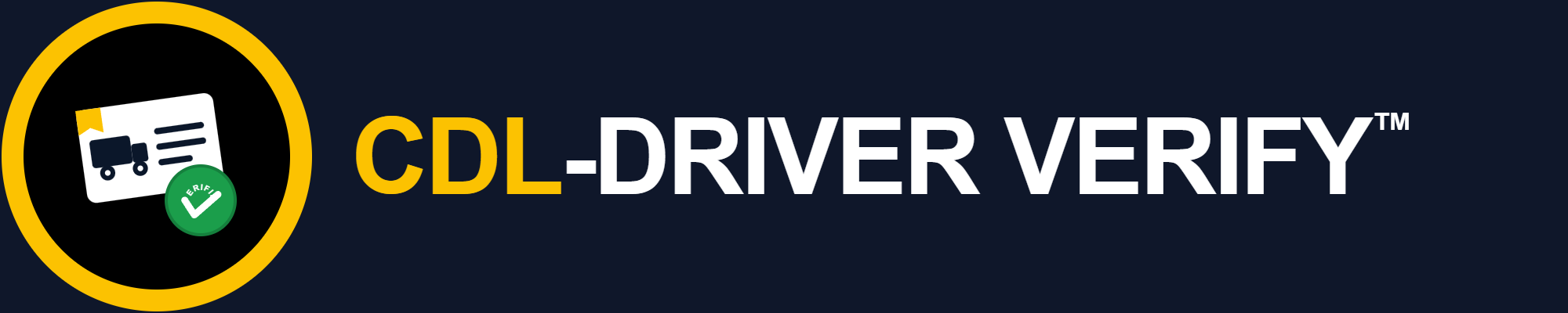 CDL-Driver Verify™