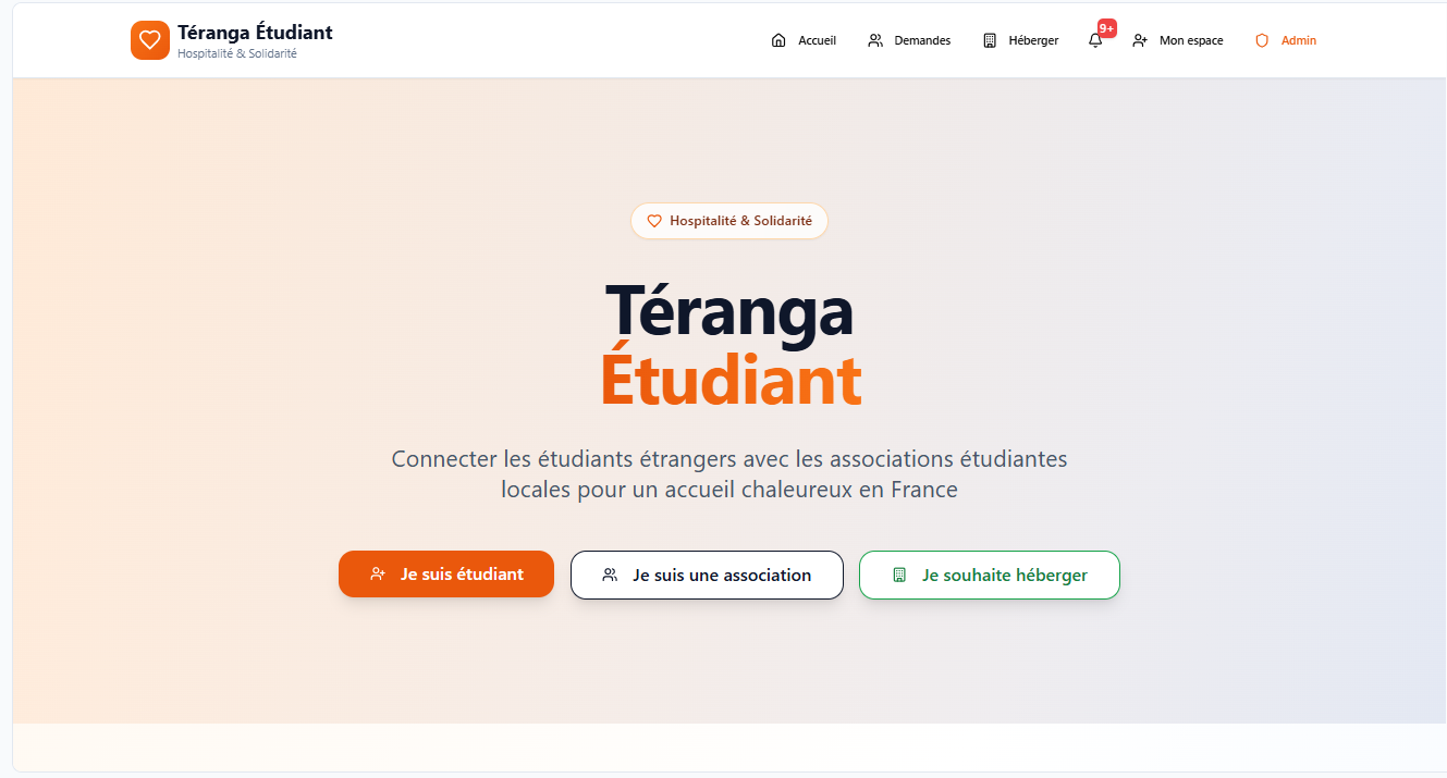 Téranga Étudiant  template preview