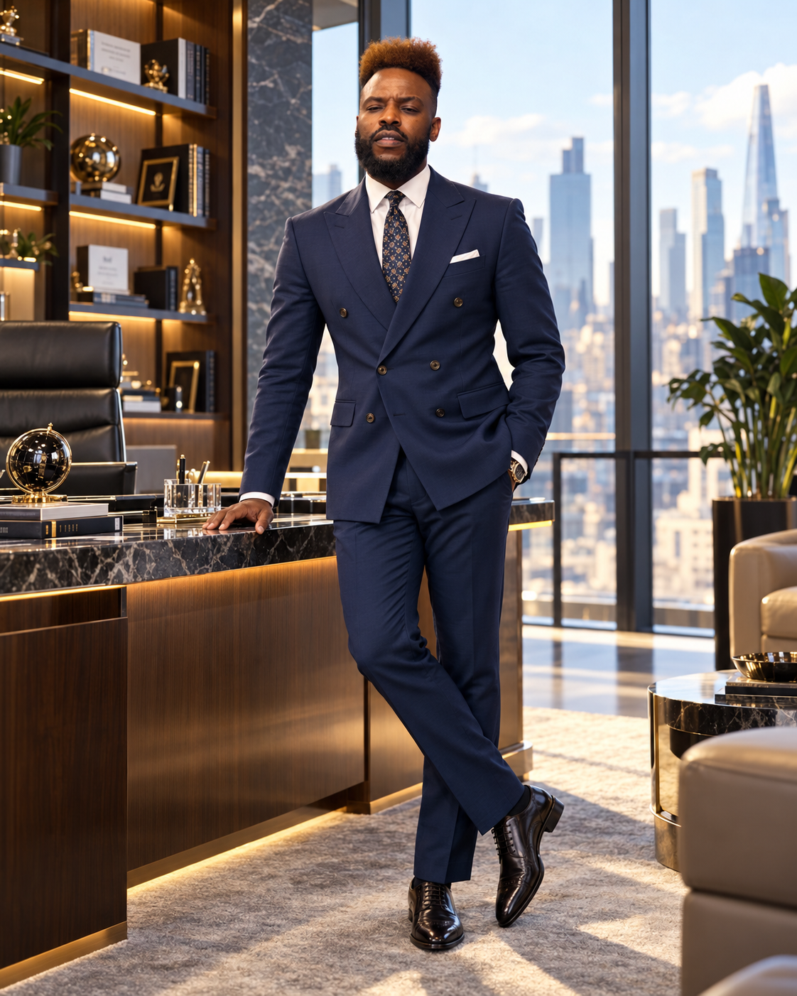 Jordan Kensington — serial entrepreneur and investor, editorial portrait