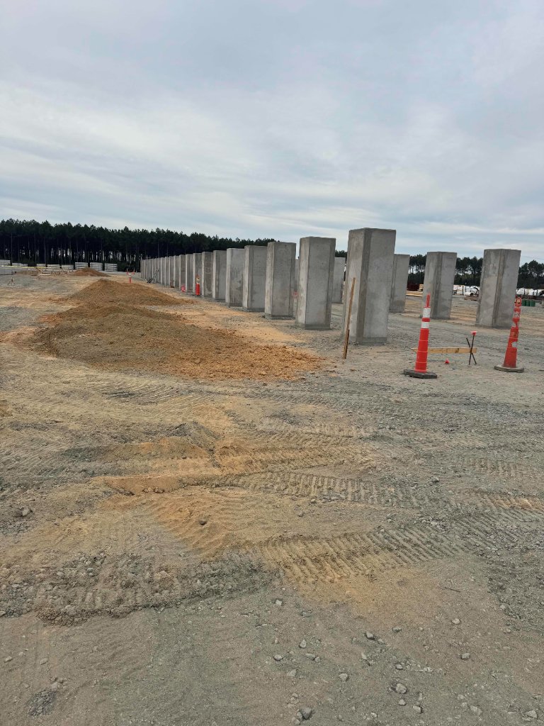 Cast-in-Place Equipment Piers
