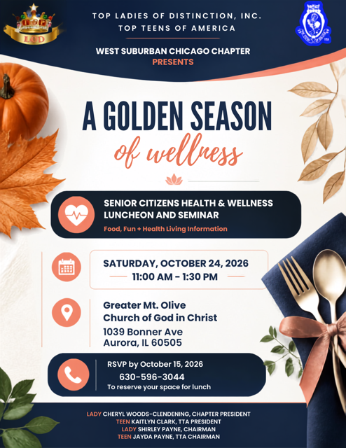 A Golden Season of Wellness