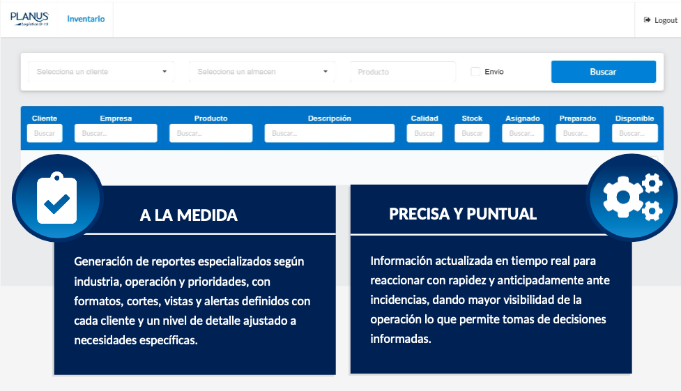 Plataforma SCOOM — Sistema de Inventario Planus