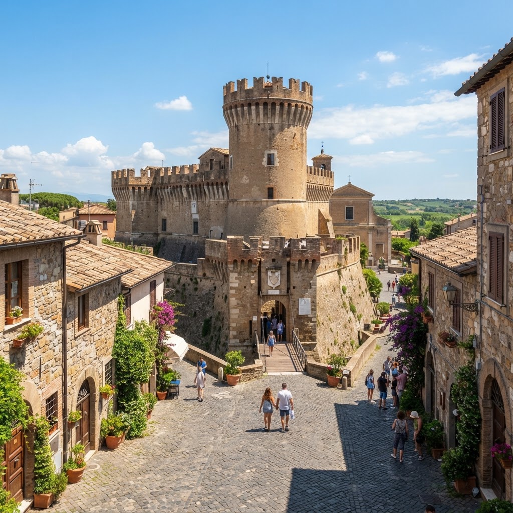Castello di Giulio II e Borgo Medievale di Ostia Antica