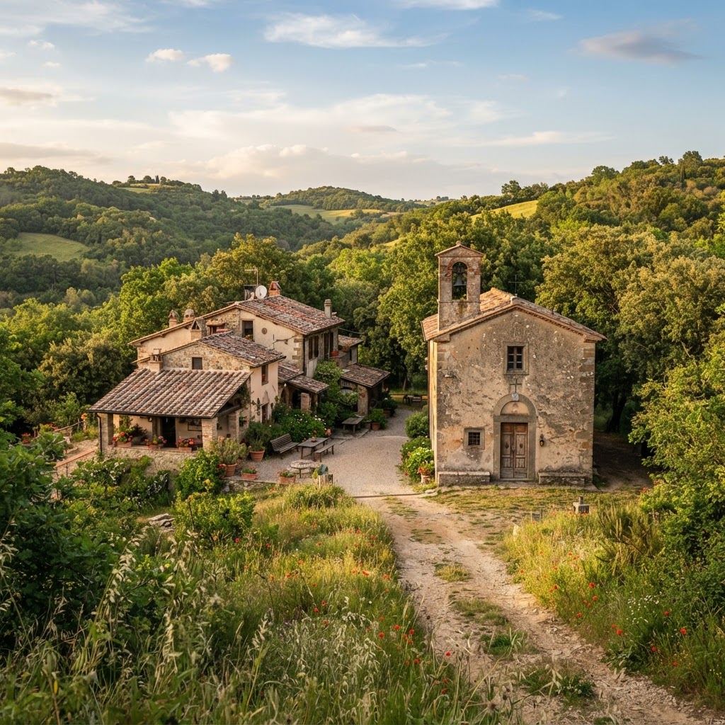 Chiesina e Casale di Perna