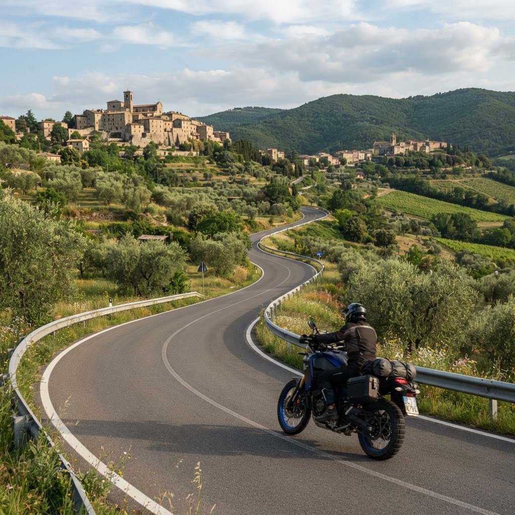 Curve dell'Antica Sabina: da Passo Corese a Toffia e Castelnuovo di Farfa