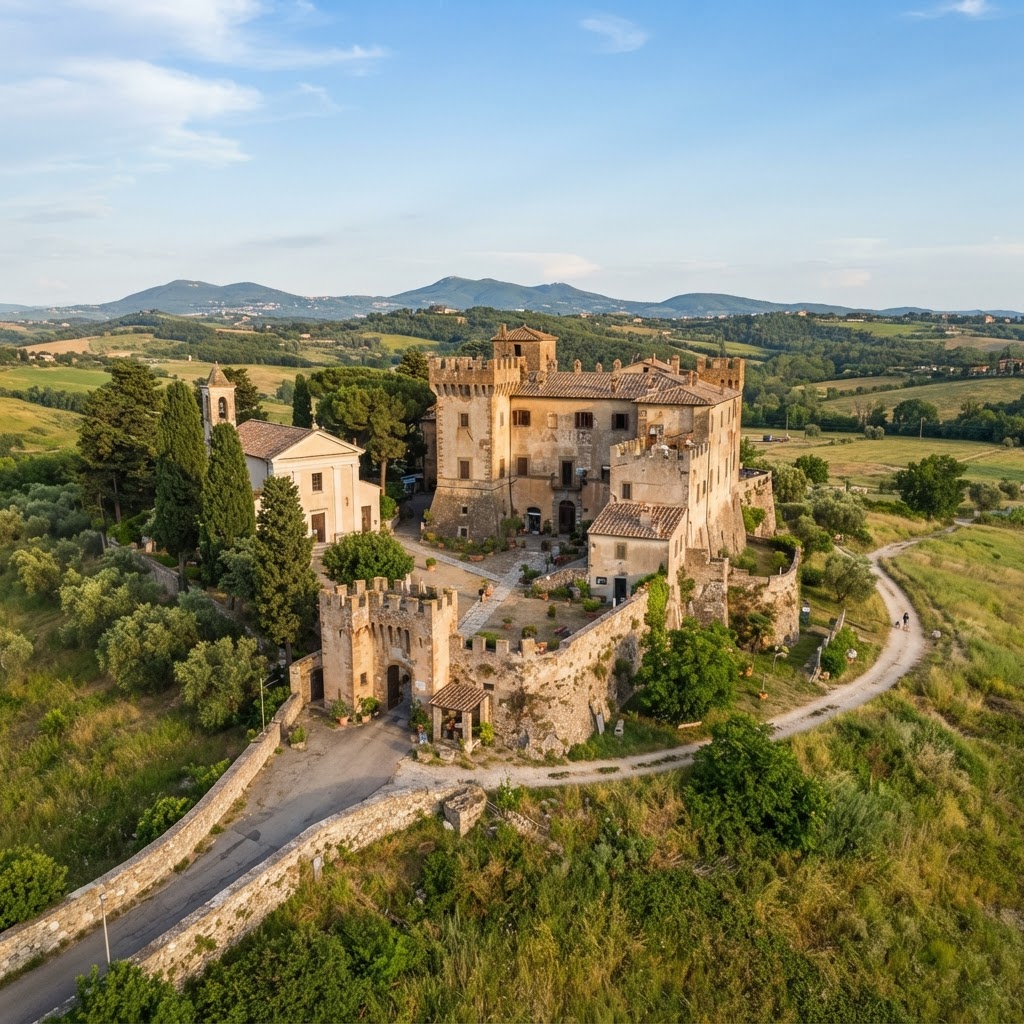Castel Romano e Chiesa di San Michele