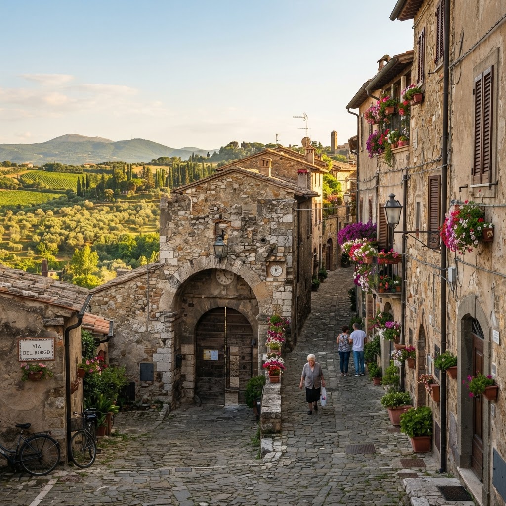 Porta Romana e Borgo Fortificato di Moricone
