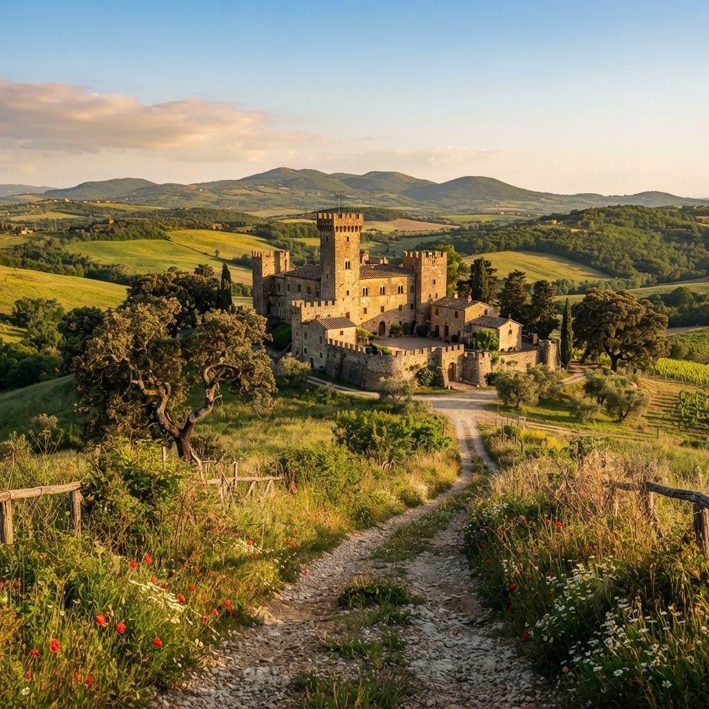 Torre di Perna nella Riserva di Decima Malafede