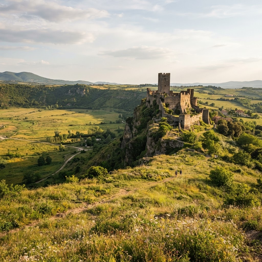 Castrum di Castiglione e Lago di Gabii
