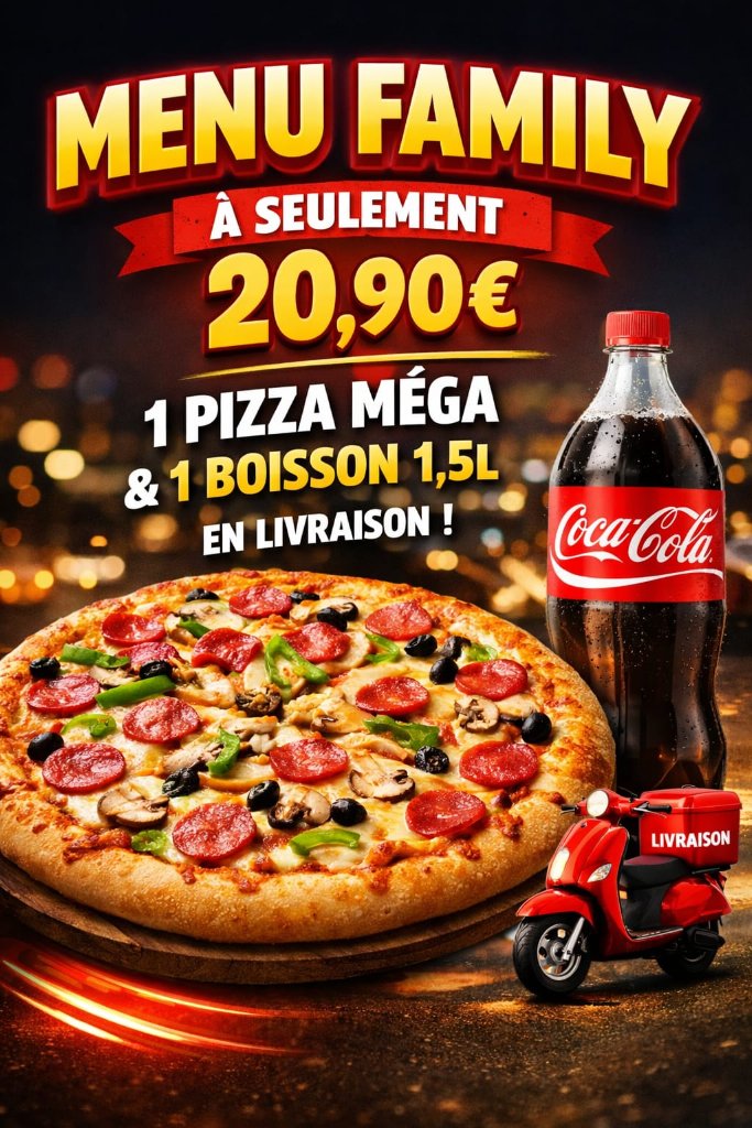 Menu Family 20.90€