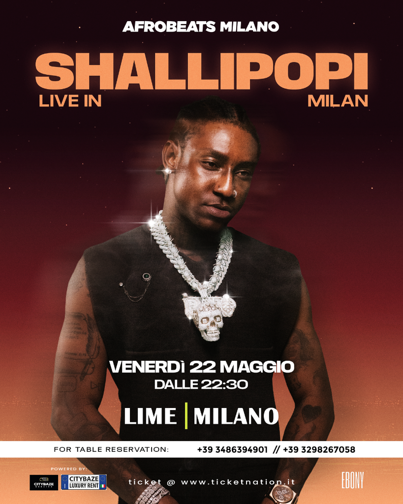 Shallipopi Live in Milan