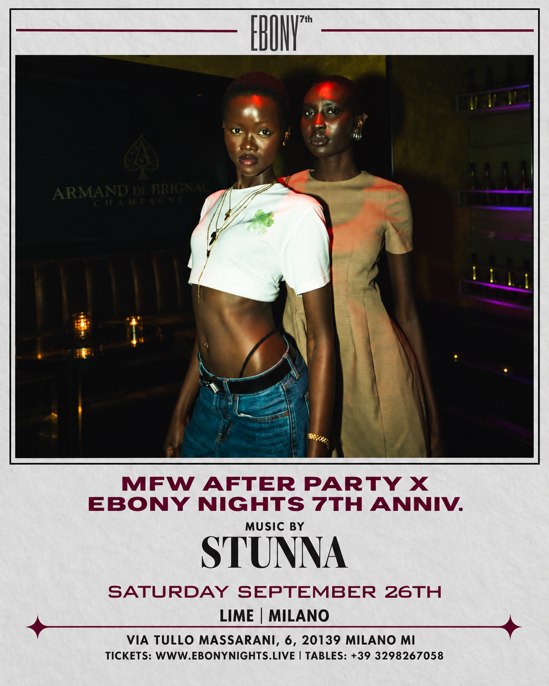 MFW After Party × 7th Anniversary