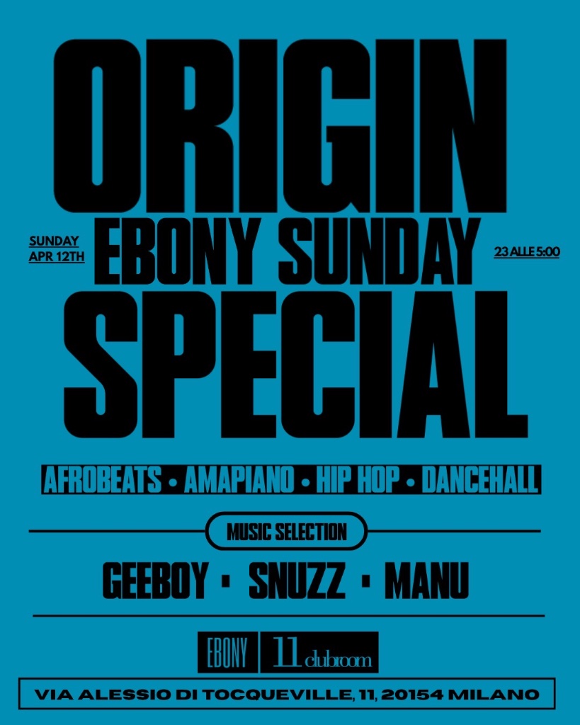 ORIGINS Ebony Sunday Special
