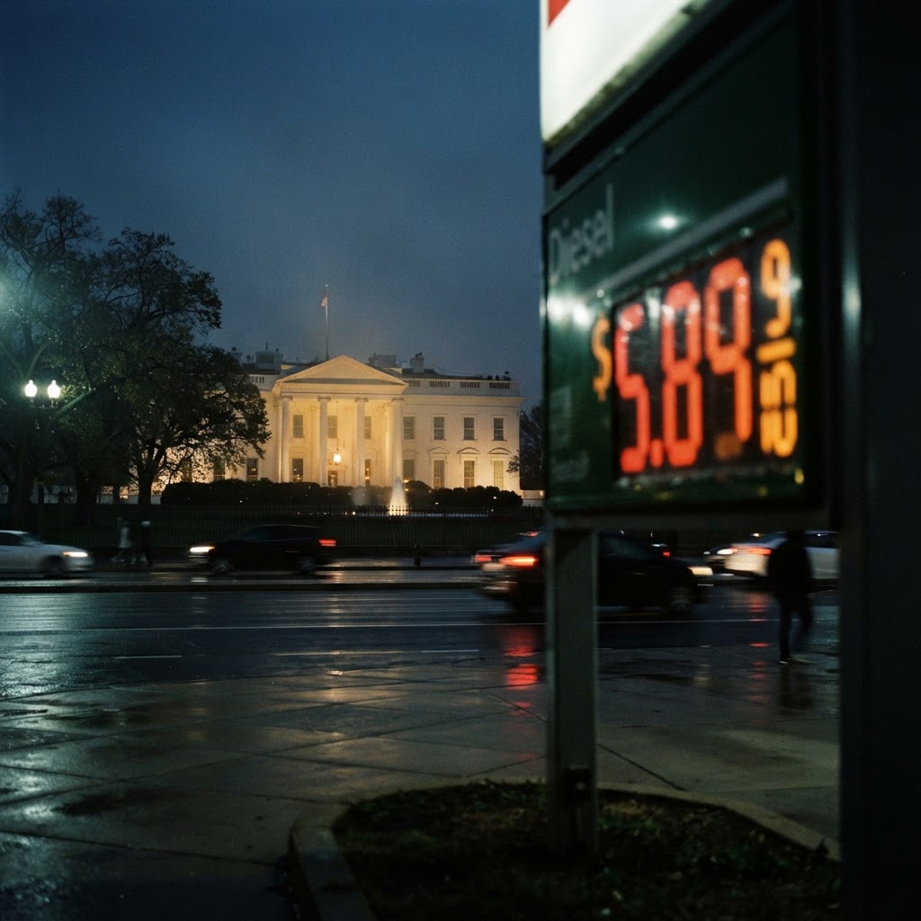 Washington has blamed Ukraine for soaring U.S. diesel prices amid a global energy crisis.