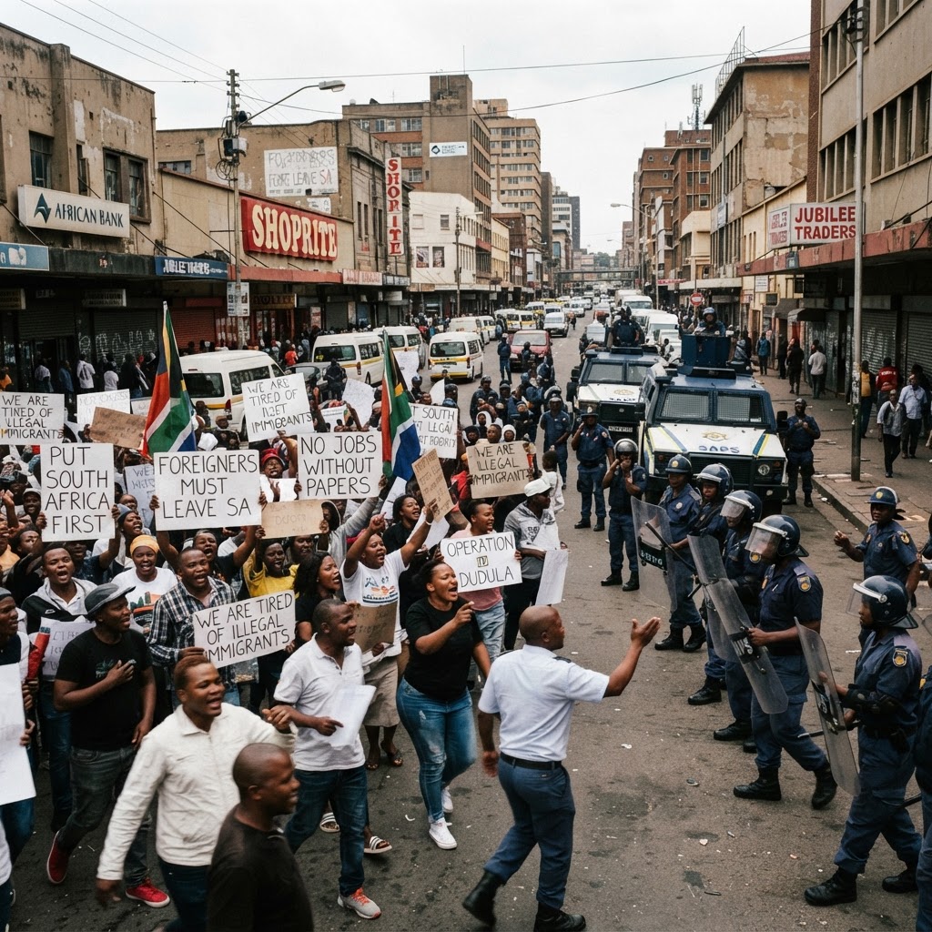 South Africa current events documentary image