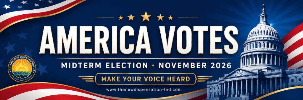 America Votes midterm election banner for November 2026
