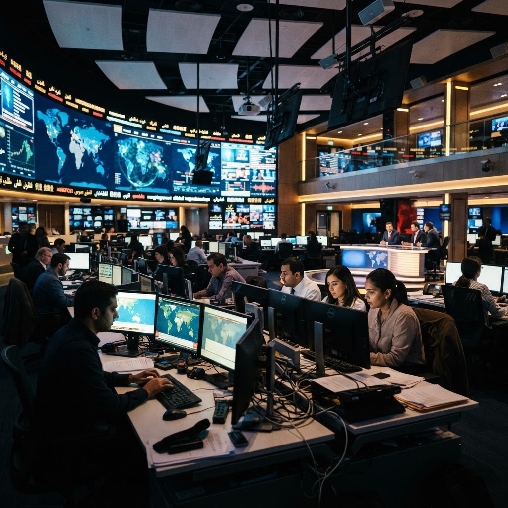 TND global newsroom