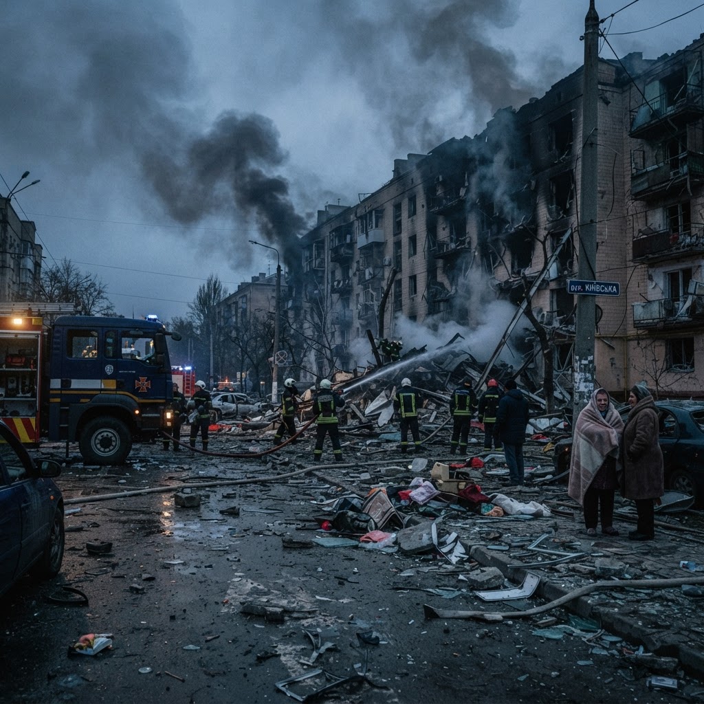 Ukraine War Grinds On as Russian Strikes Continue and Diplomacy Stalls