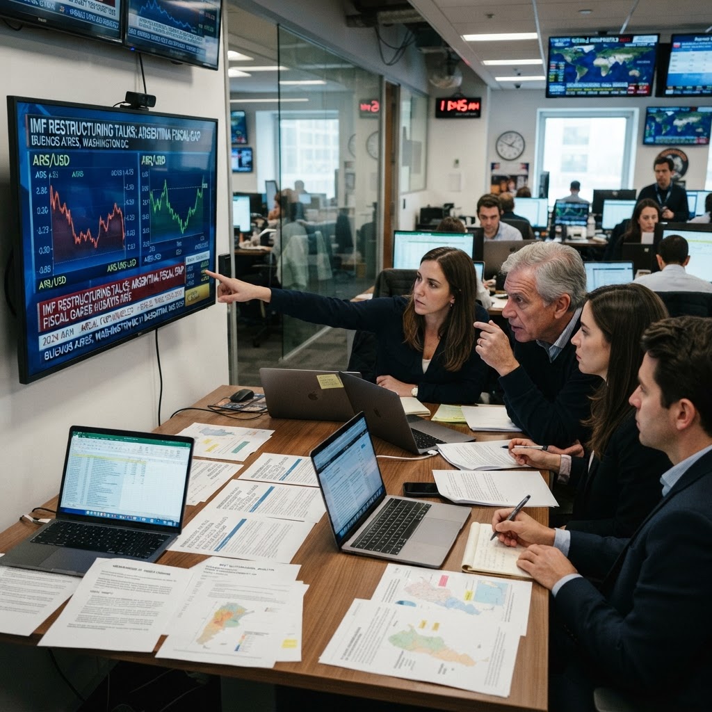 Argentina IMF and debt policy briefing visuals