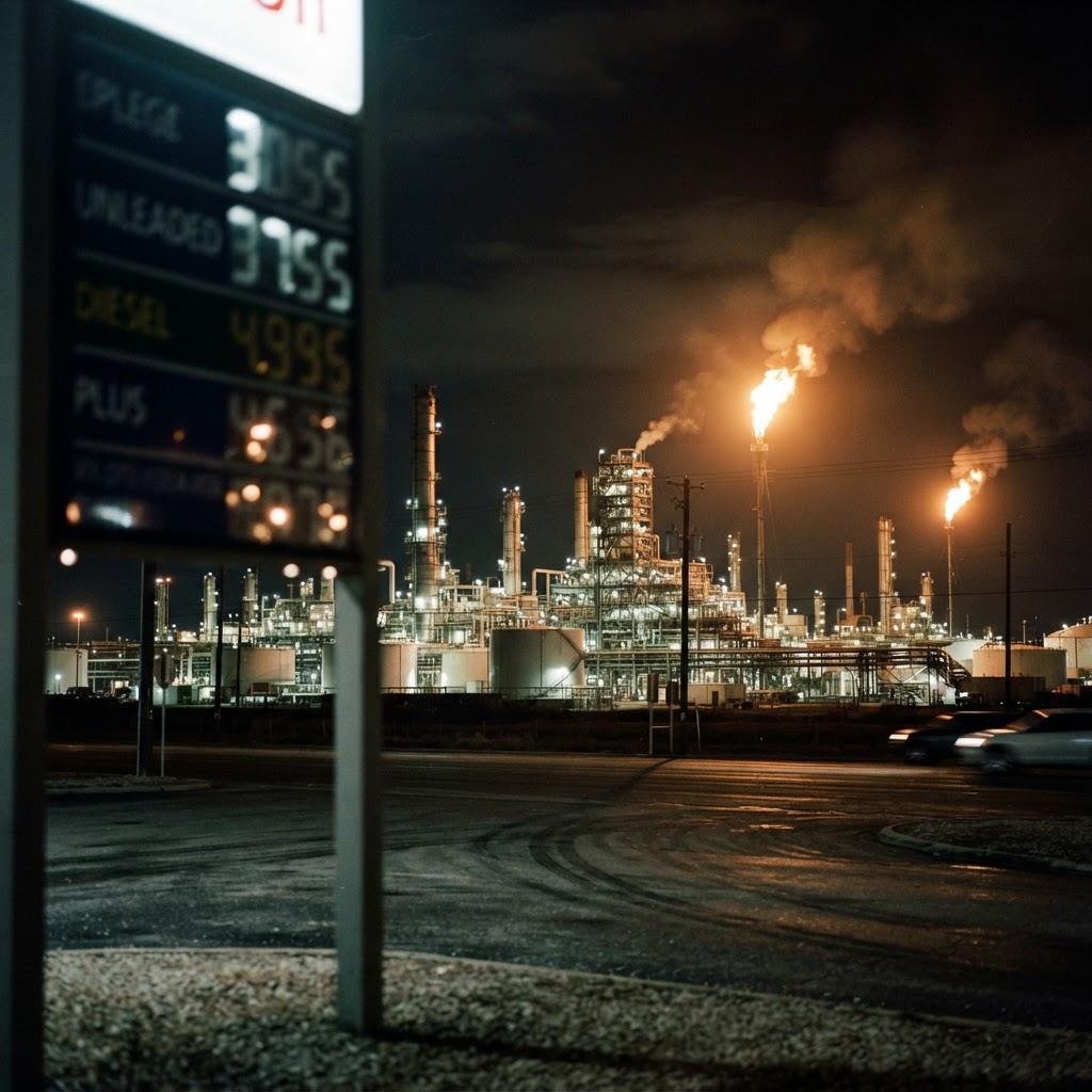 Energy markets remain on edge over Middle East supply. (Illustration)