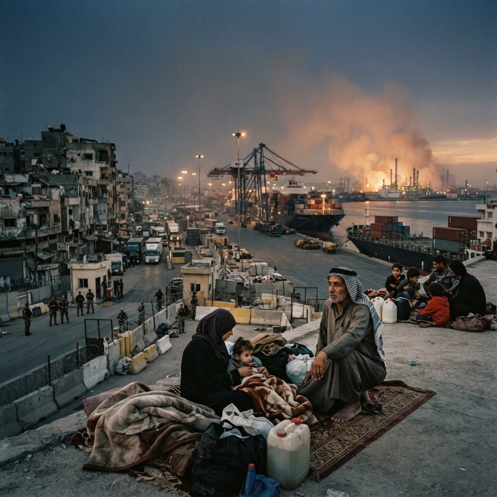 Shipping routes, energy infrastructure and regional trade are all under pressure as the conflict’s impact spreads.