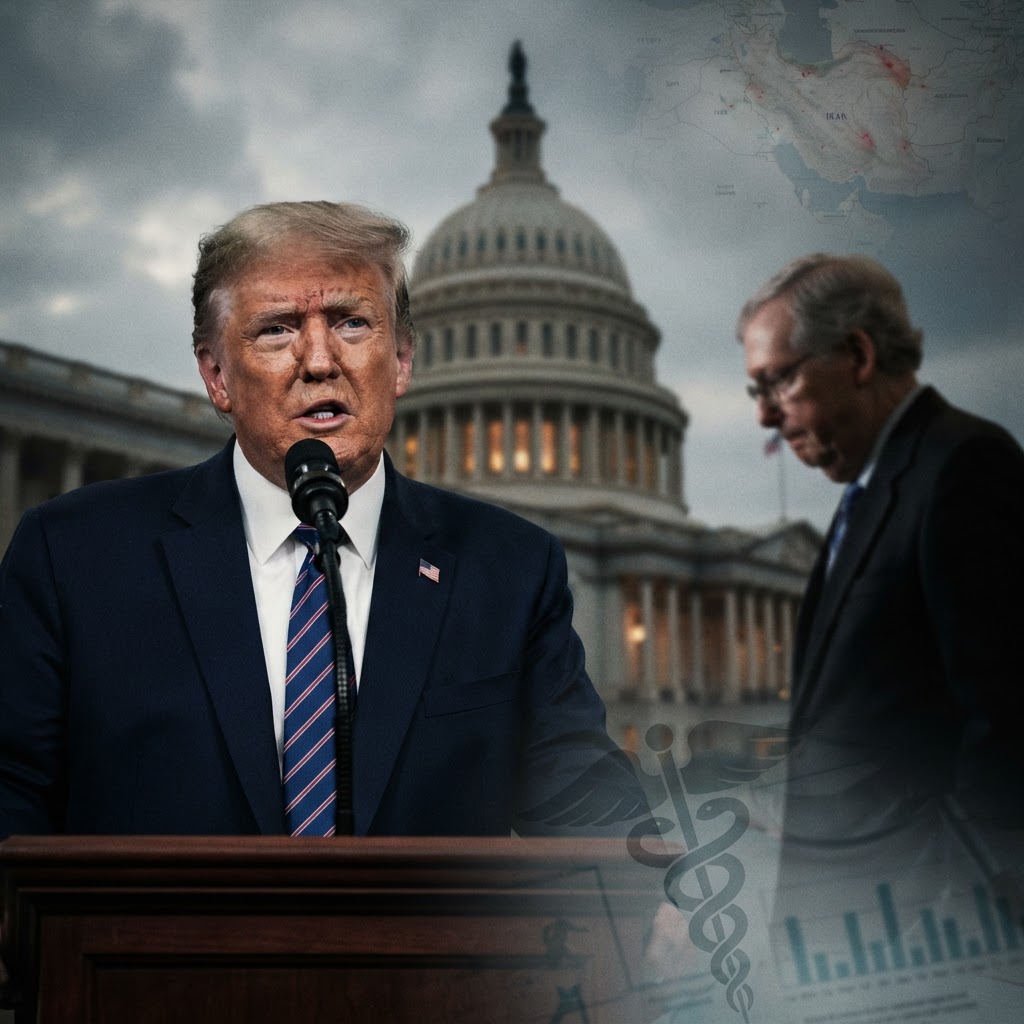 America’s Pressure Points: Trump, McConnell’s Health, Healthcare Anxiety and the Iran War
