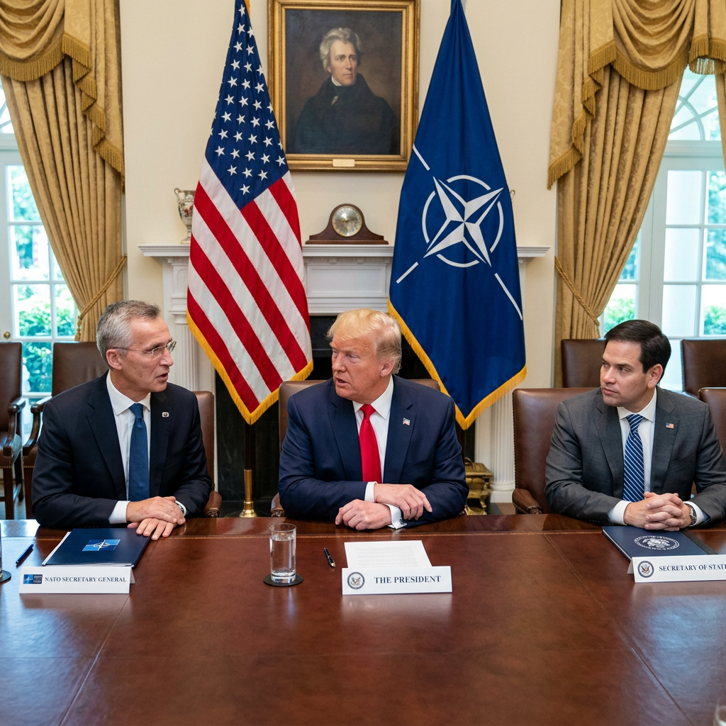 NATO Secretary General to Meet President Trump and Secretary Rubio Amid Iran Crisis
