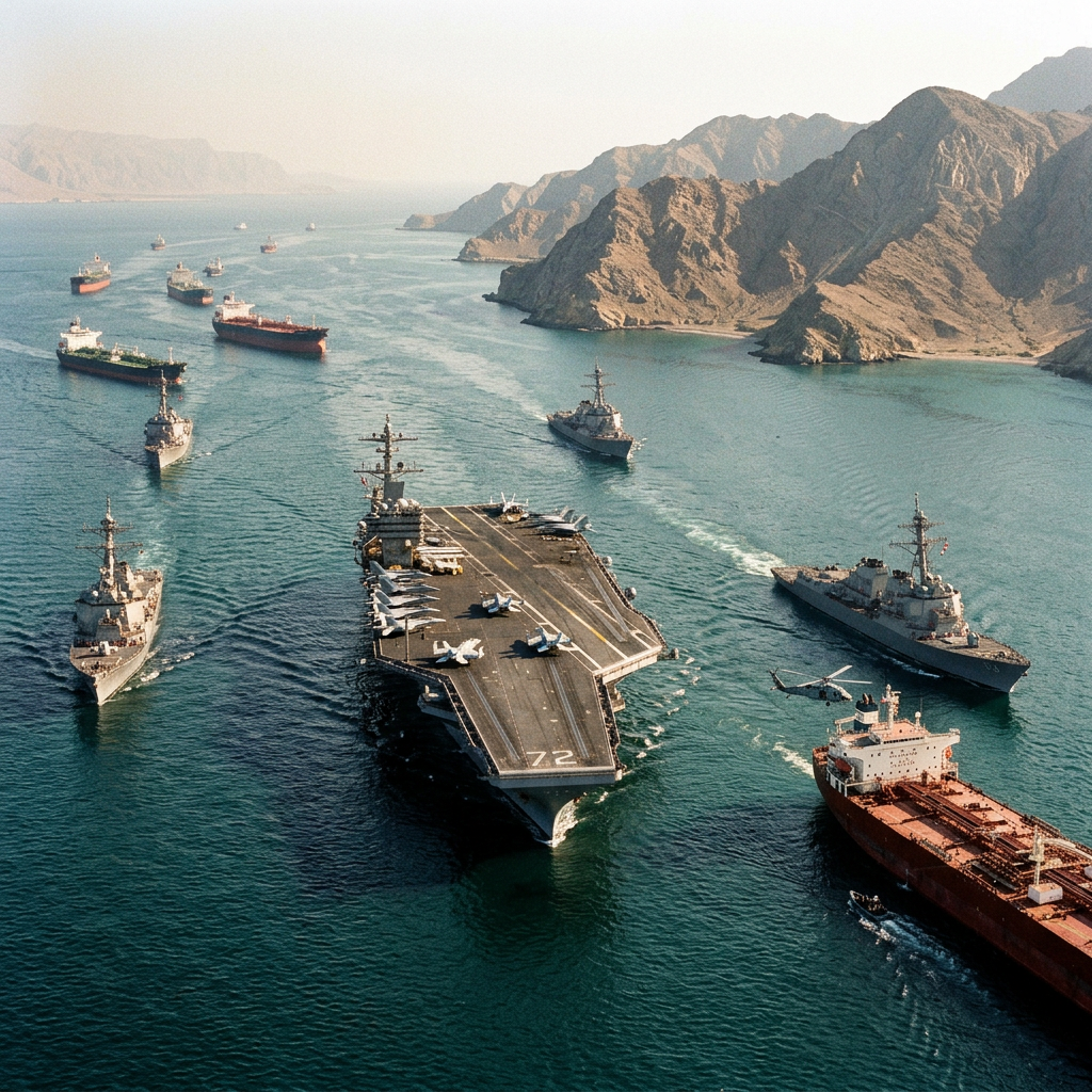 Trump Orders U.S. Navy Blockade of Strait of Hormuz, Threatens to 'Eliminate' Iranian Ships