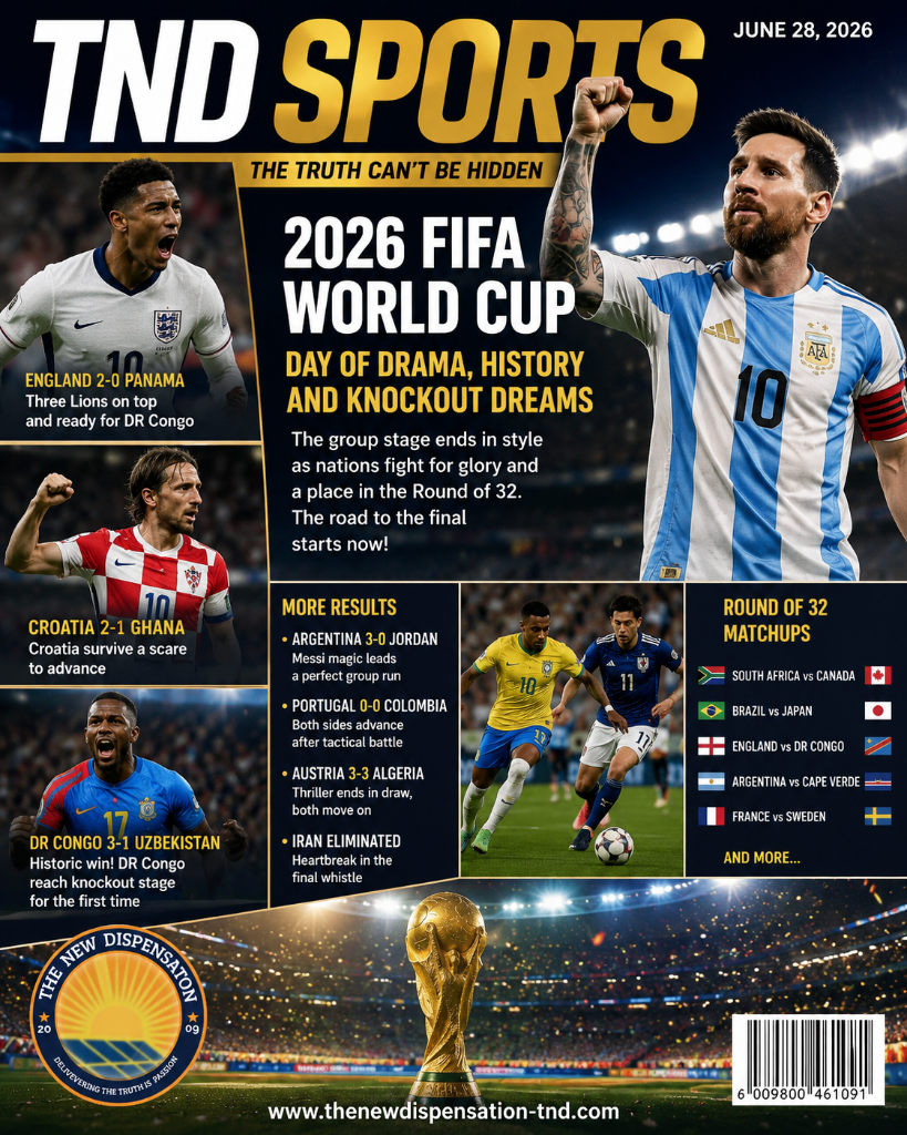 2026 FIFA World Cup: Day of Drama, History and Knockout Dreams