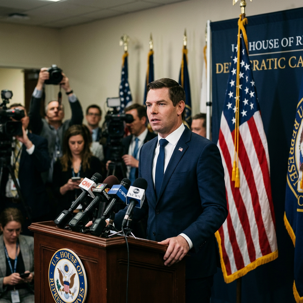 Rep. Eric Swalwell Suspends California Governor Campaign Amid Sexual Assault Allegations