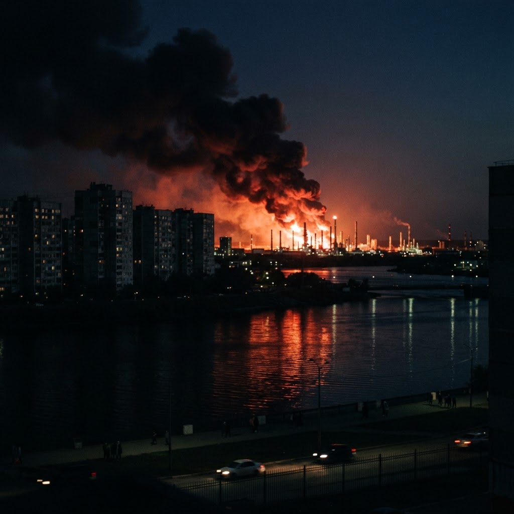 Another night, another glow on the horizon: Ukrainian long-range strikes on refineries, depots and rail hubs deep inside Russia have become a near-nightly rhythm.