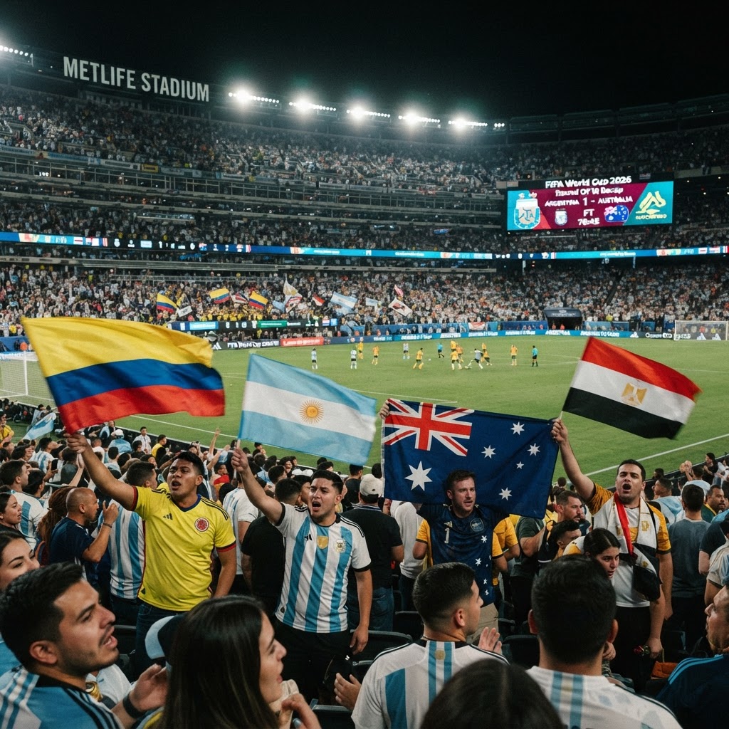 World Cup Round of 32 Recap: Argentina Survives, Egypt Advances on Penalties, Colombia Edges Ghana