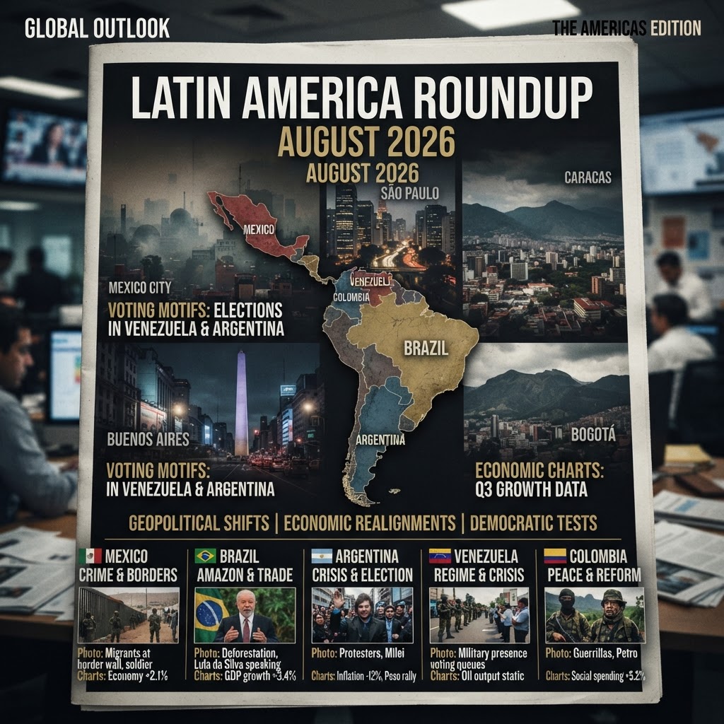 Latin America Roundup: Mexico, Brazil, Argentina, Venezuela and Colombia Face a Defining August