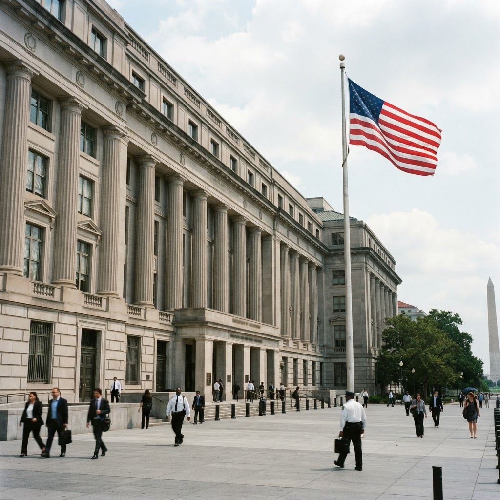 Federal government building in Washington