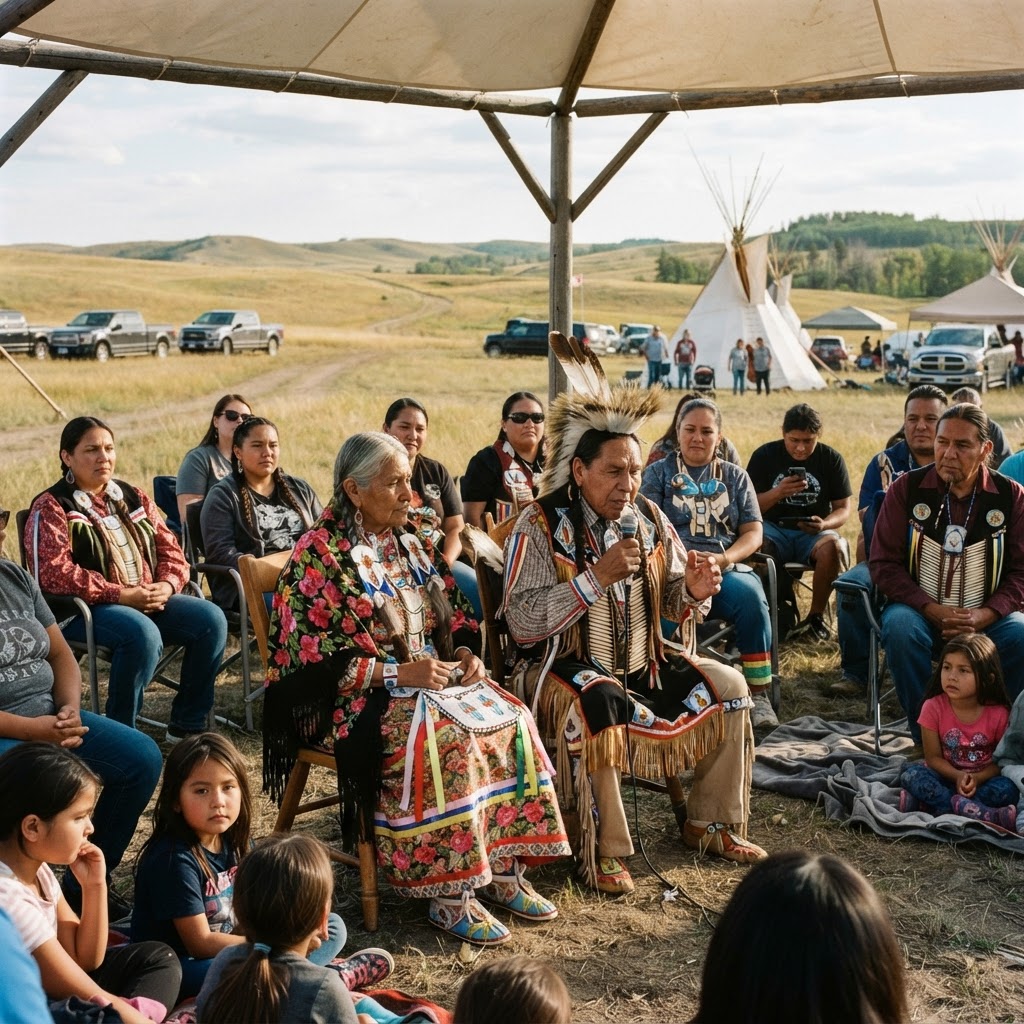 First Nations gathering in Alberta