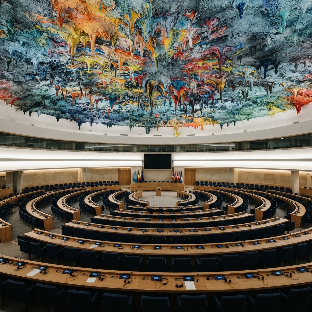UN Human Rights Council chamber in Geneva