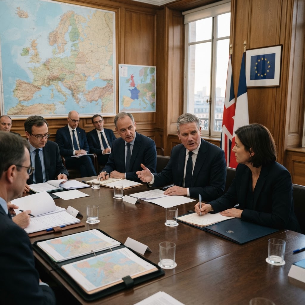 European officials prepare strategy sessions as the continent balances security, migration and economic pressure.
