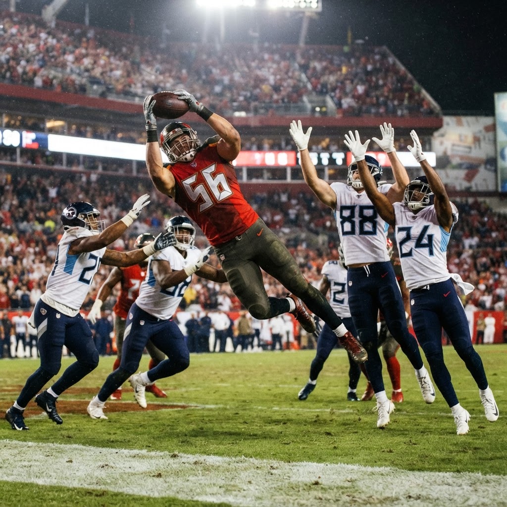 Linebacker intercepts a tipped pass