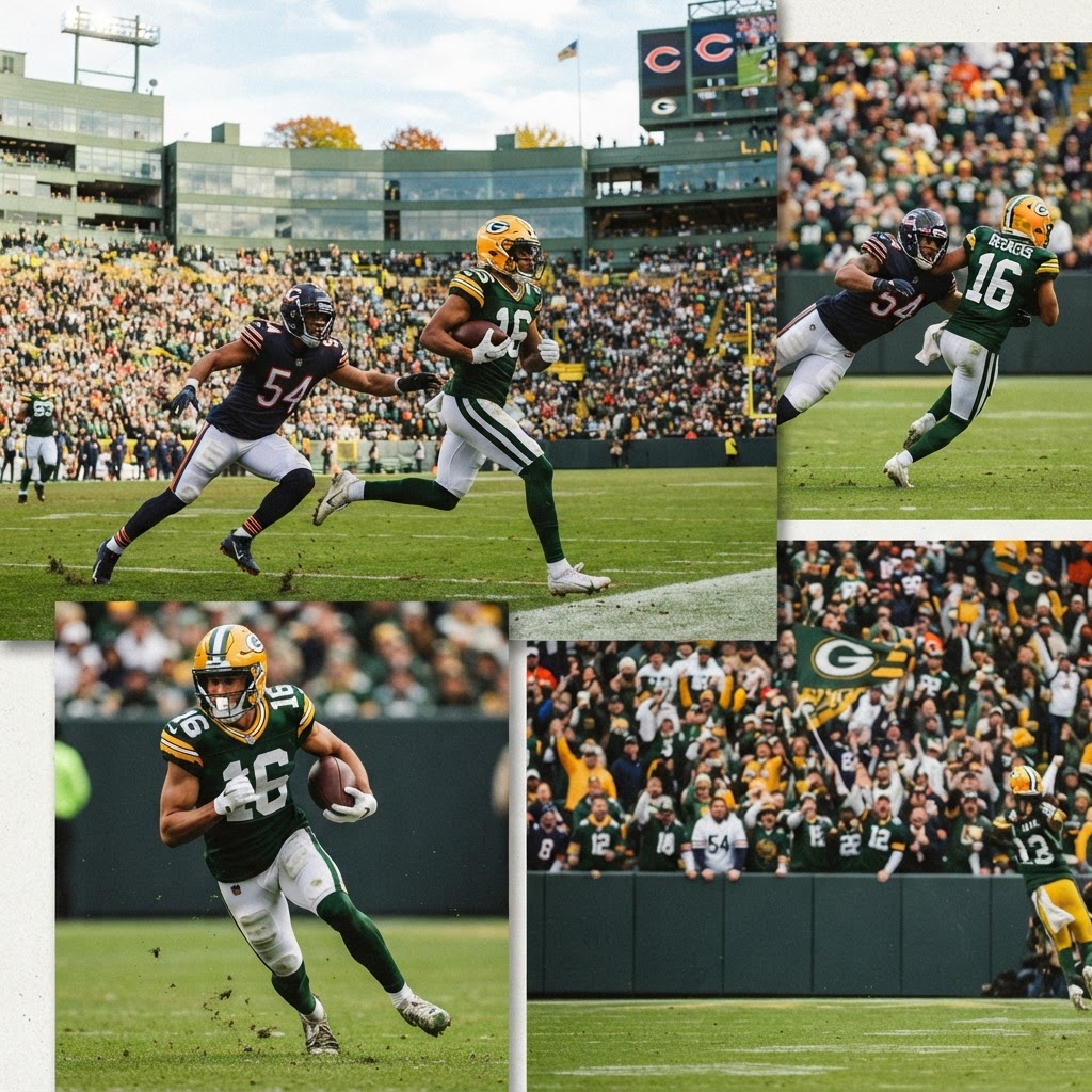 Jordan Love and Christian Watson powered Green Bay past Chicago 31-7.