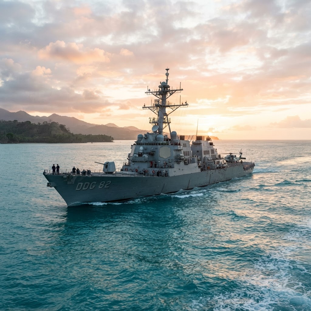 U.S. Expands Drug War Across the Caribbean and South America, Sending Hundreds of Troops to the Region