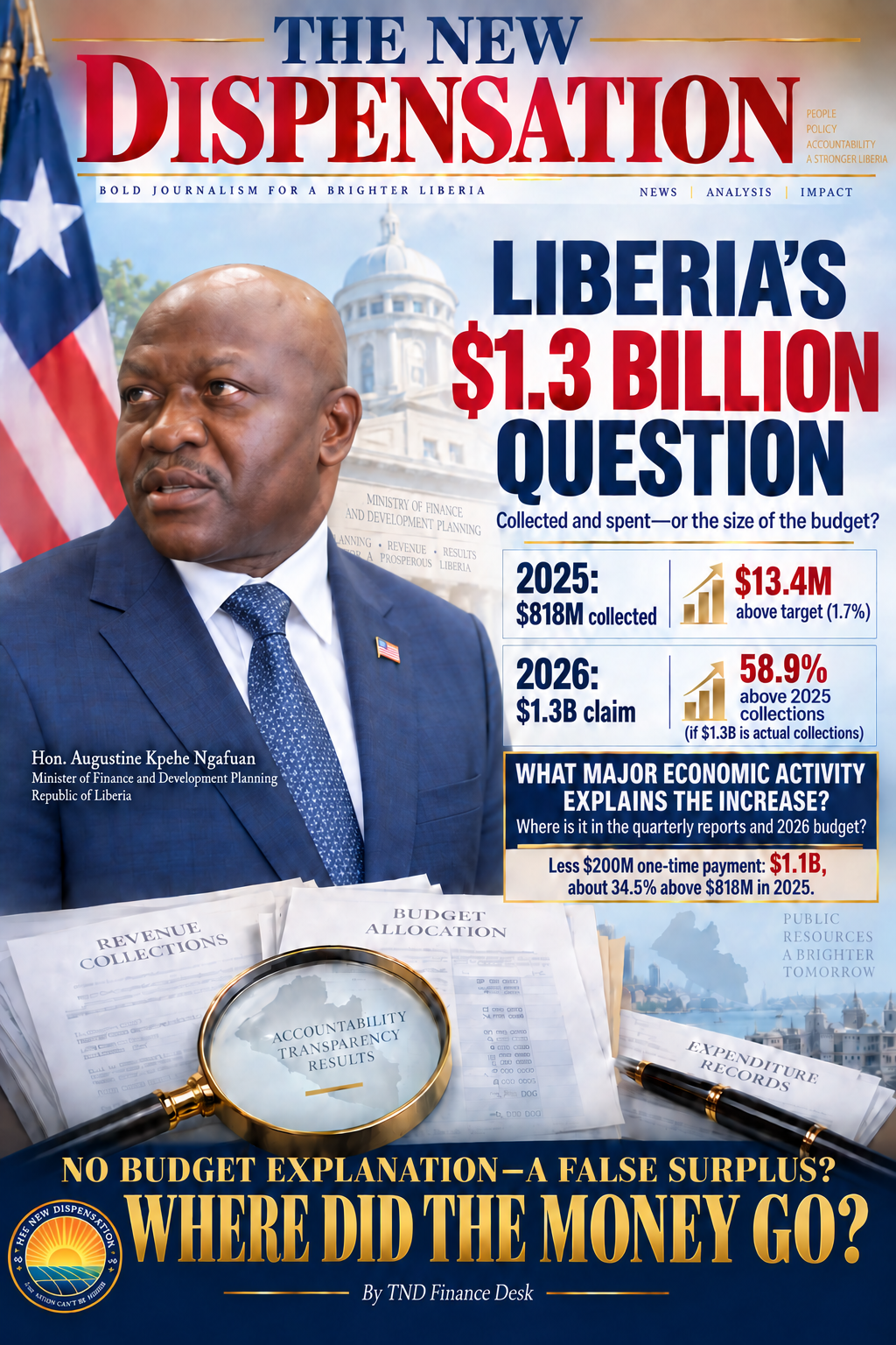 Liberia’s $1.3 Billion Revenue Claim: Where Did the Money Go?