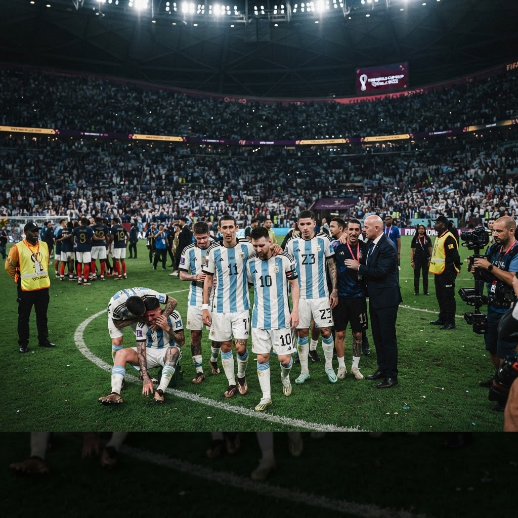 FIFA Opens Disciplinary Case Against Argentina After Post-Final Misconduct