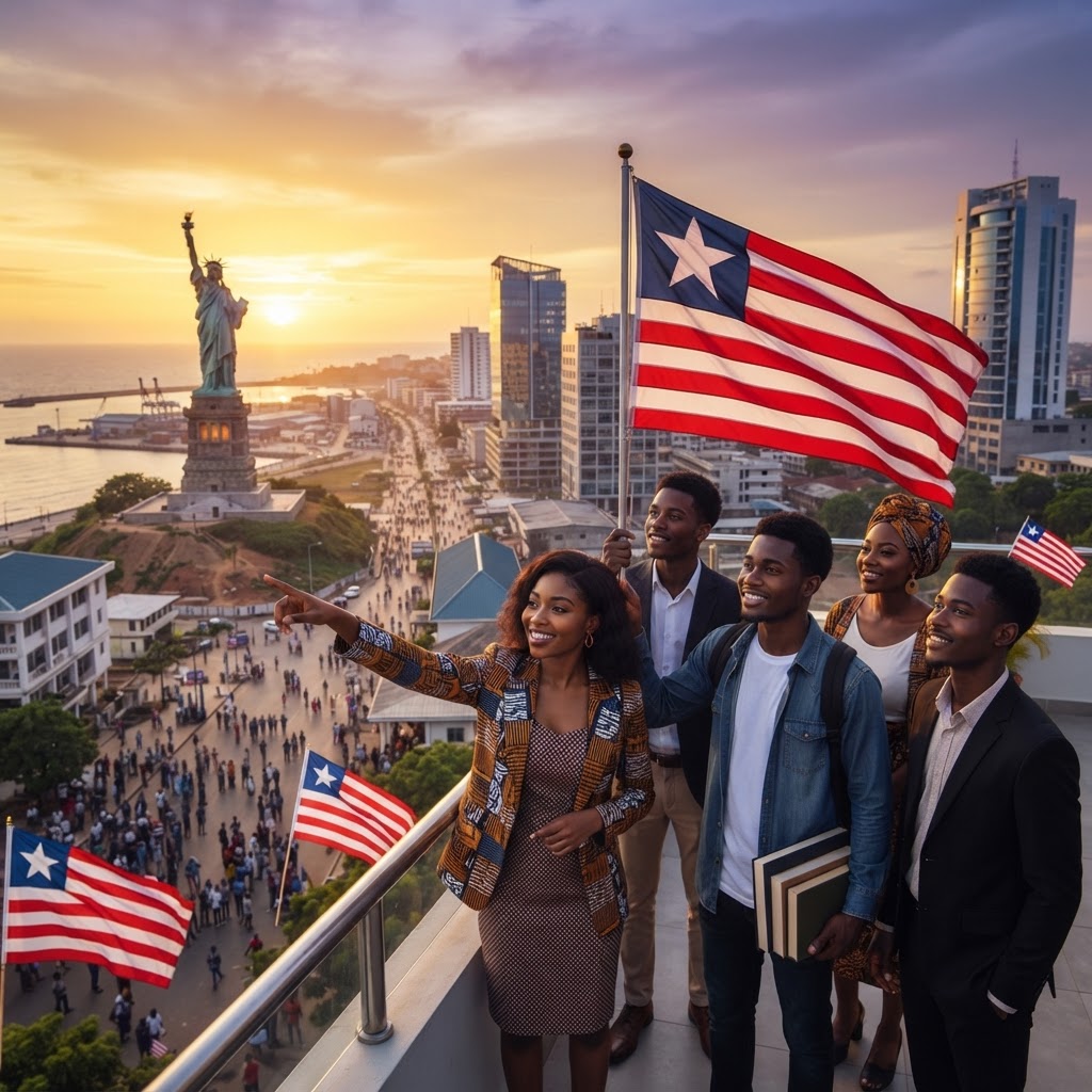 Young Liberians and modern Monrovia looking toward the future