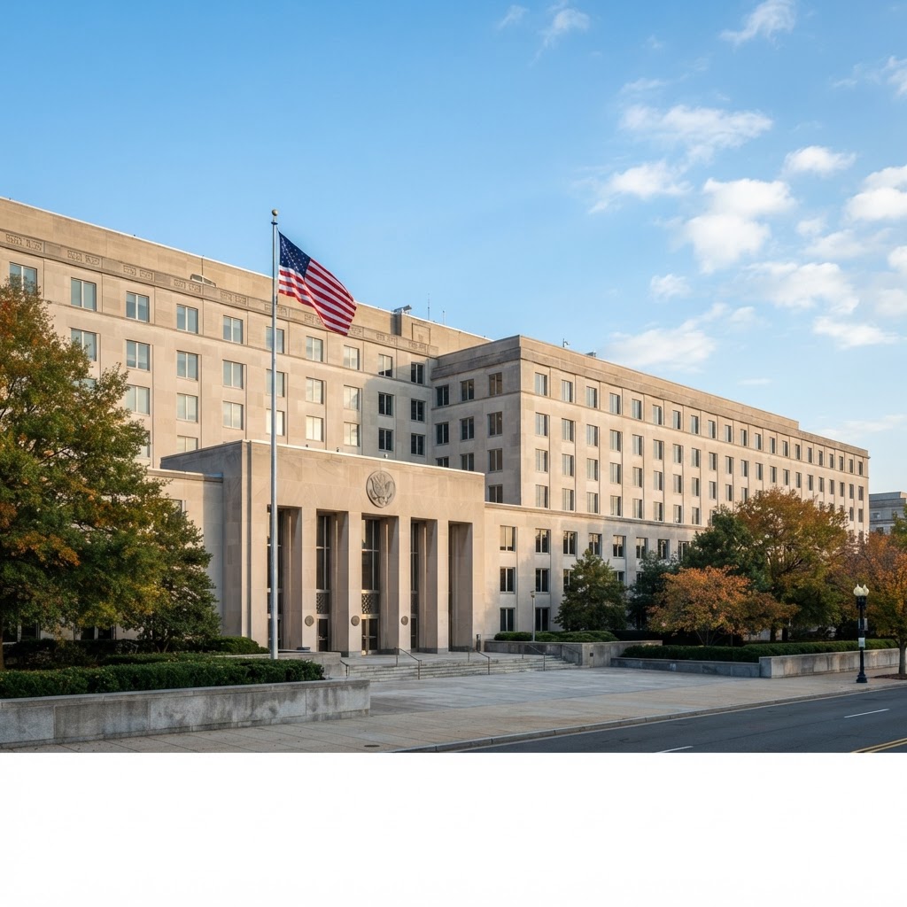 The US State Department headquarters in Washington