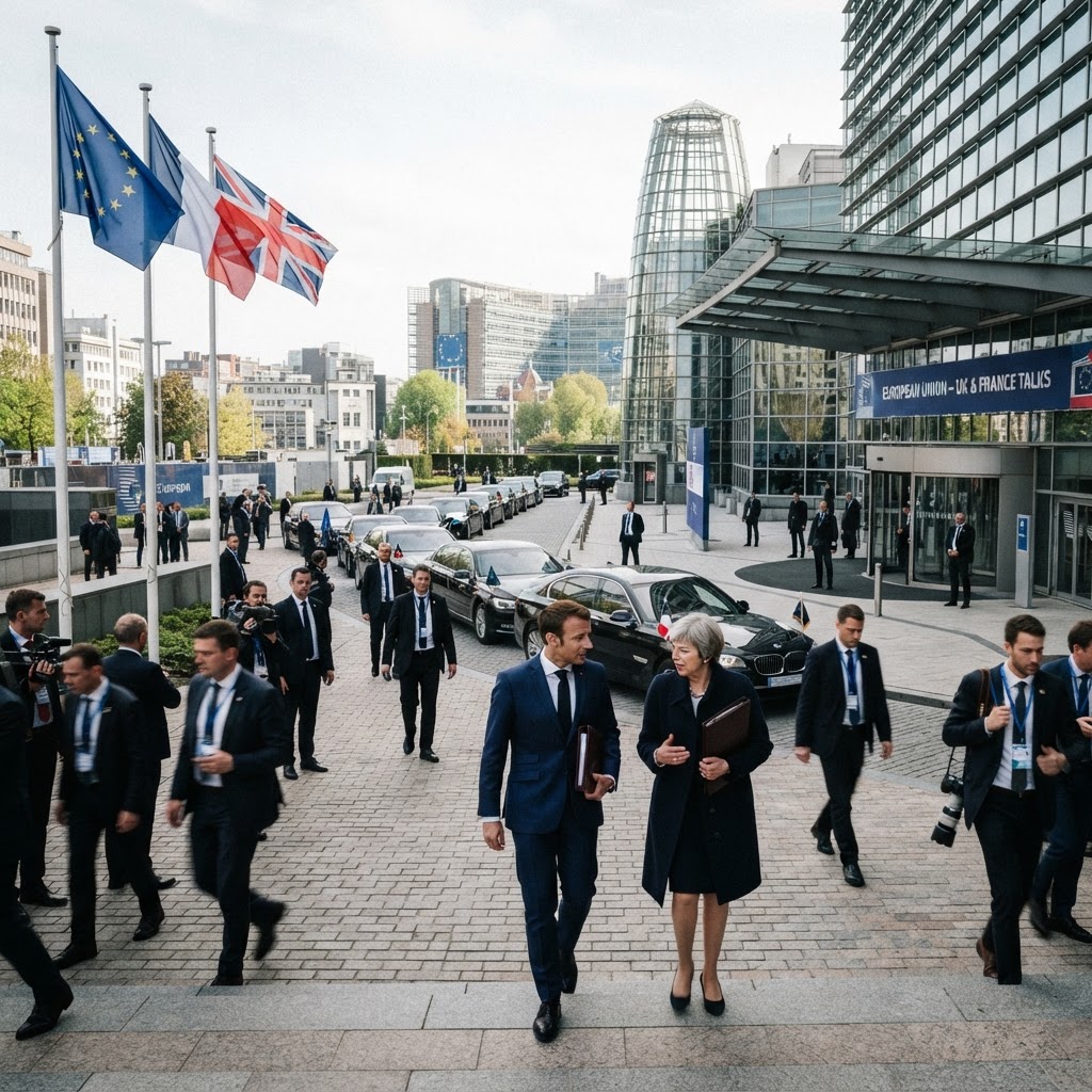 EU, France and Britain Push a Harder Security and Trade Reset