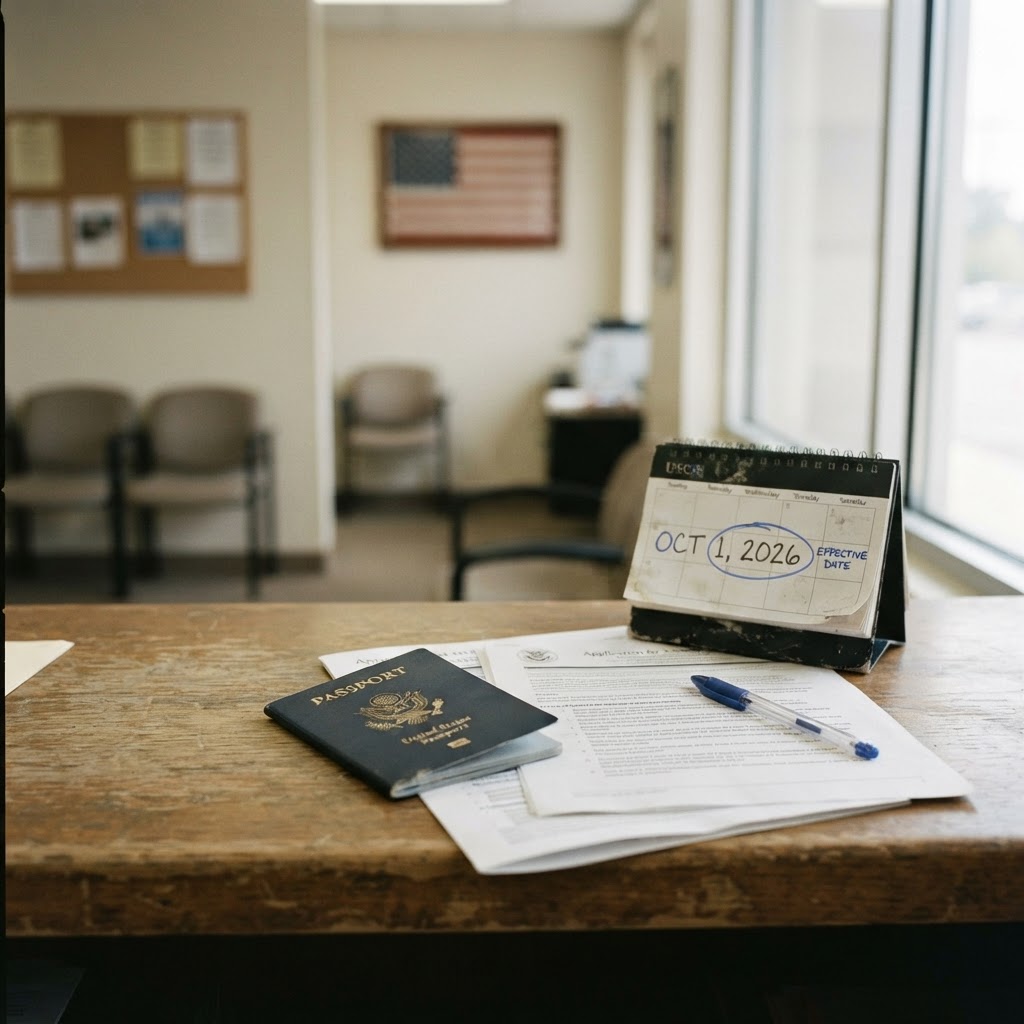 Major U.S. Immigration Policy Changes Effective October 1, 2026
