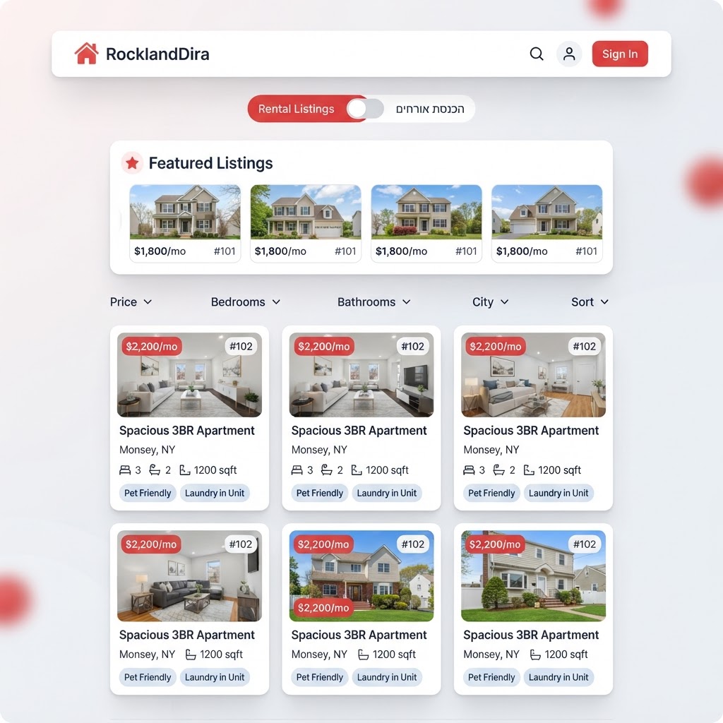 Browse Rental Listings