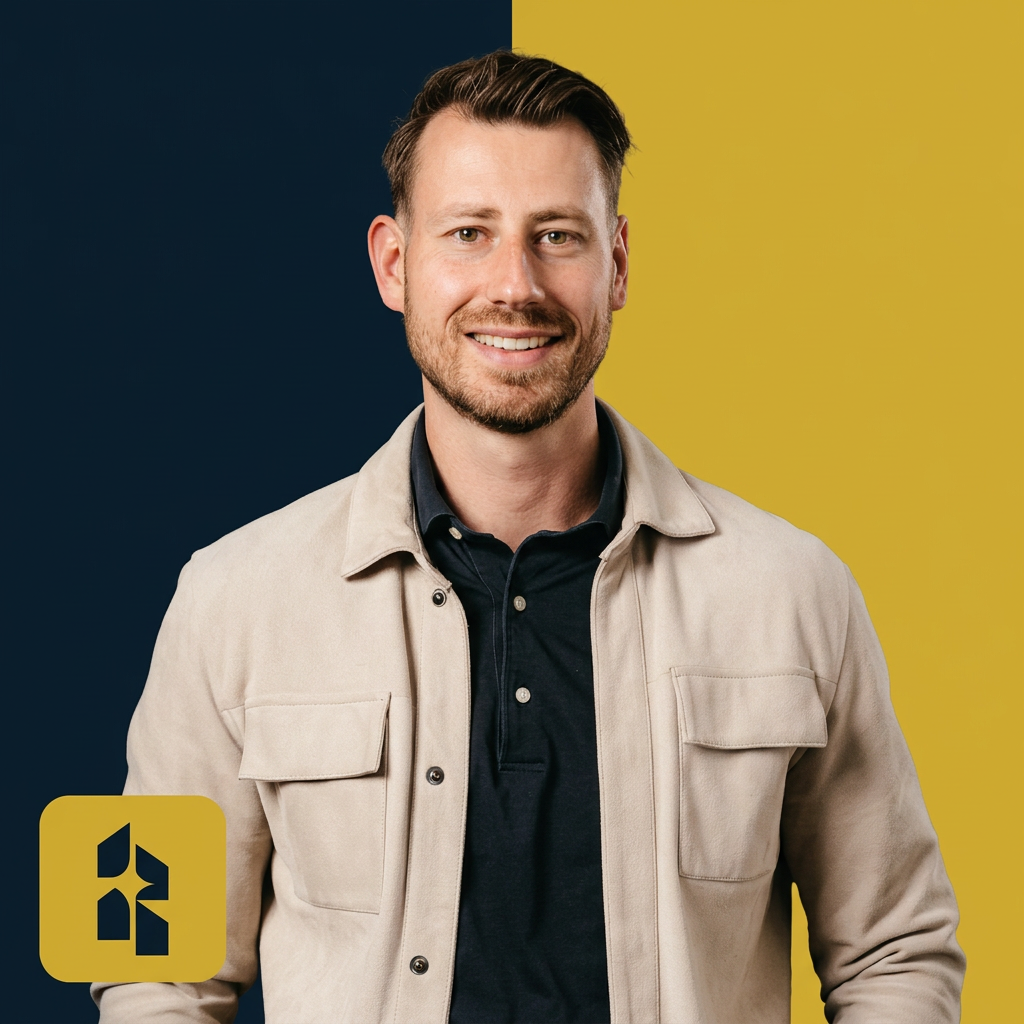 Bas Godee, oprichter van BrickFolio