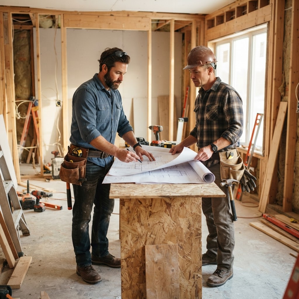 JTM Builders team at work
