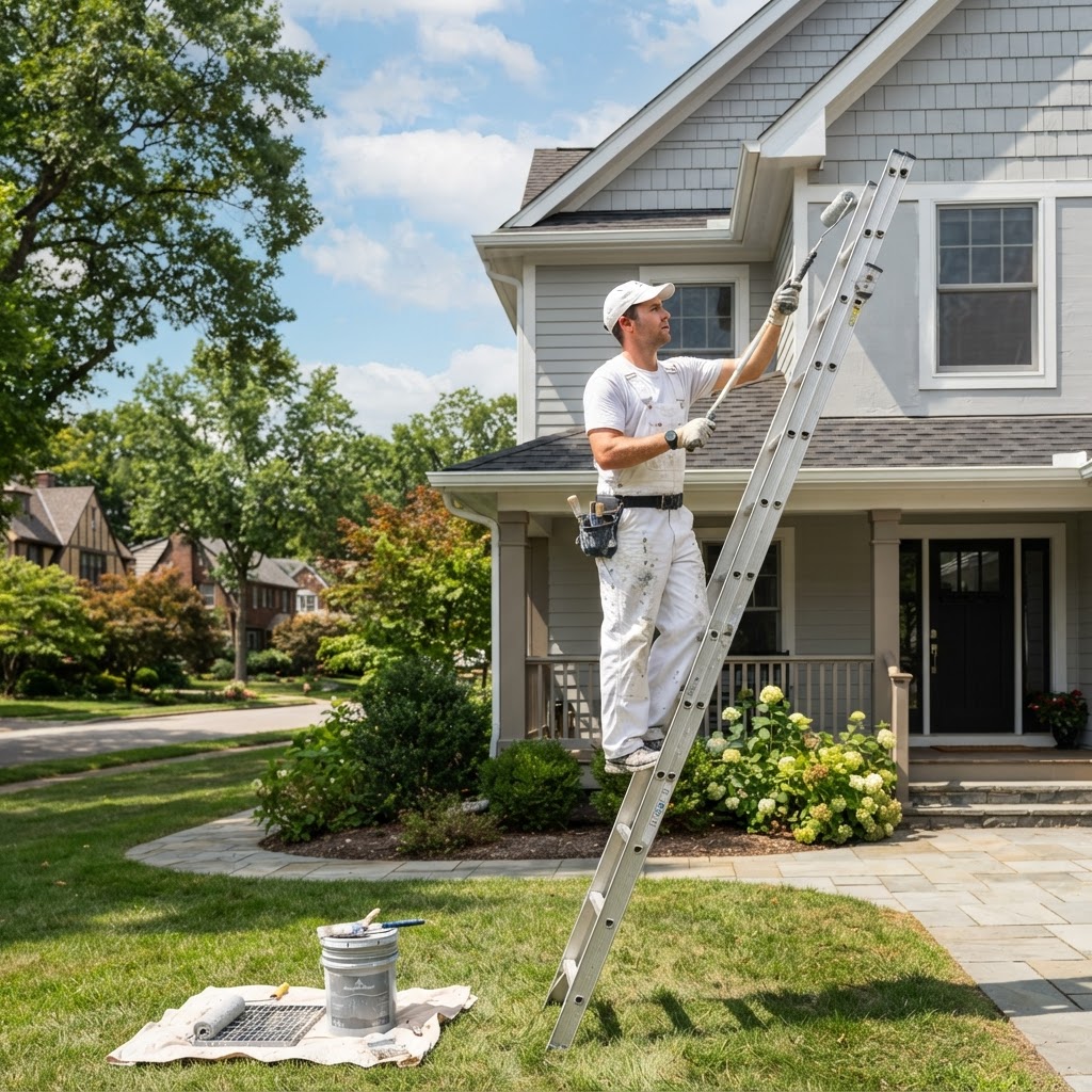 Painting services by JTM Builders